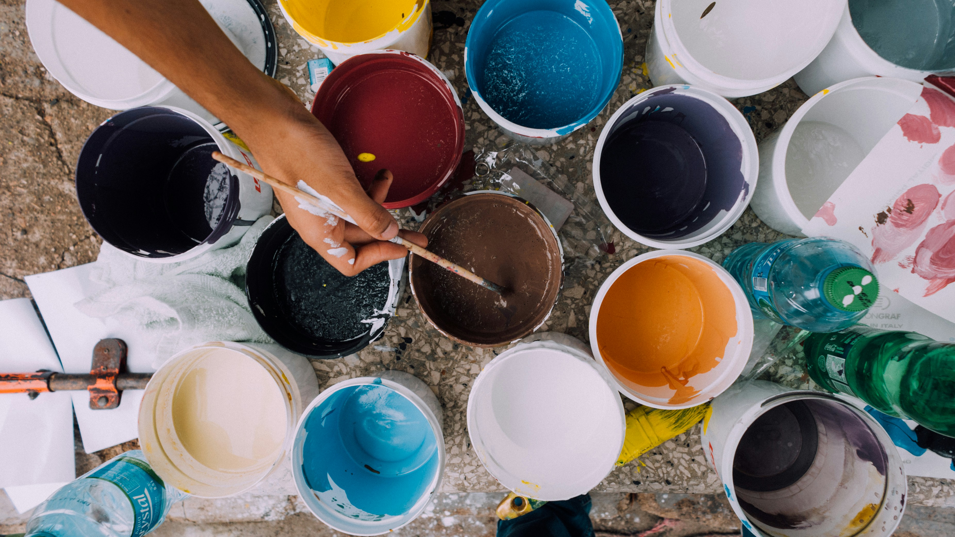 An image displaying some painting stuff
